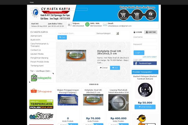 cvhastakarya.com site used Smart-toko-v9.2