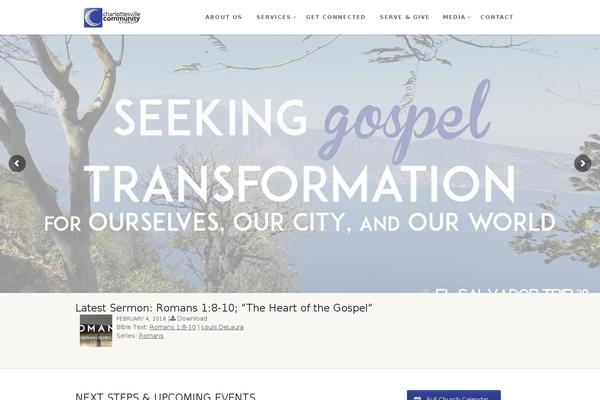 NativeChurch theme site design template sample