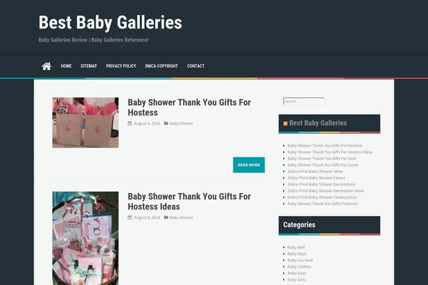 aReview theme site design template sample