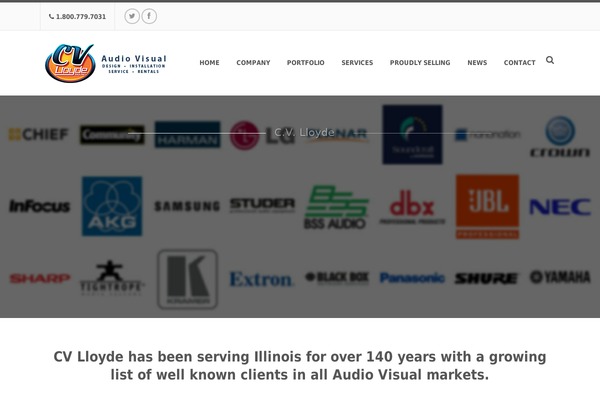 Trinity theme site design template sample