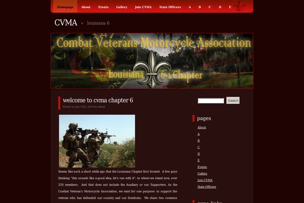 Voyage theme site design template sample