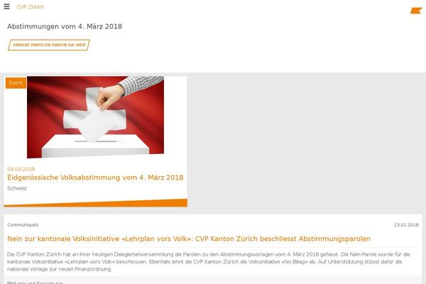 cvp-zh.ch site used Cvp