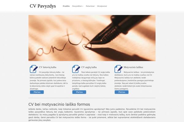 Orion theme site design template sample