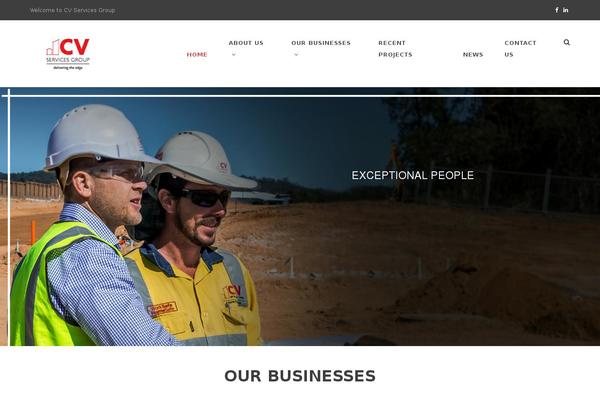 Artcore theme site design template sample