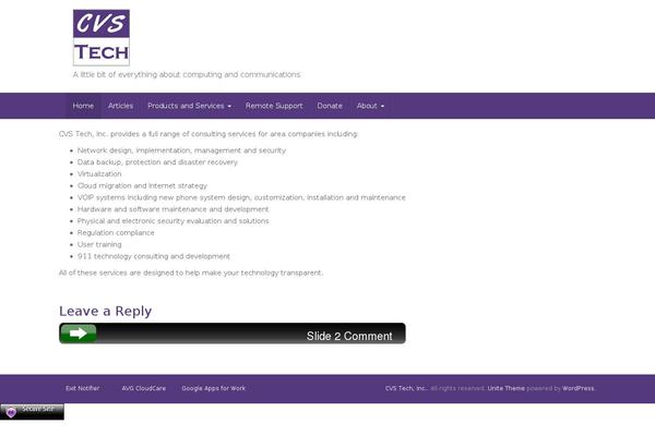 Site using Exit Notifier plugin