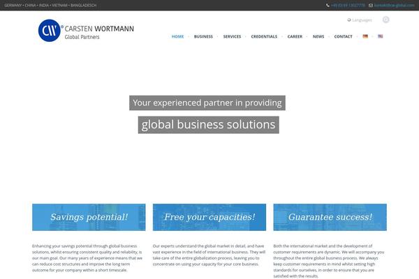 Rocco theme site design template sample