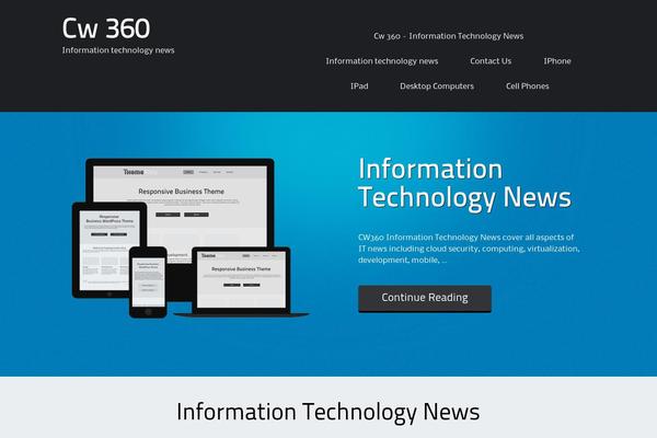 Alexandria theme site design template sample