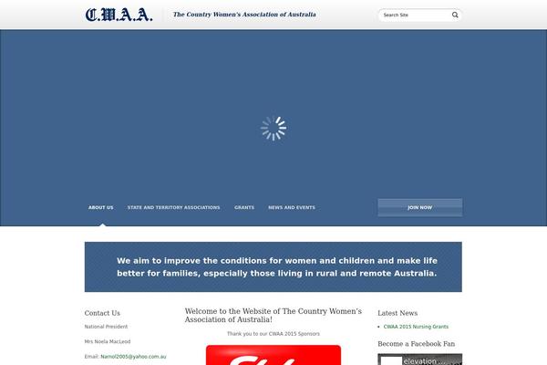 Aid theme site design template sample