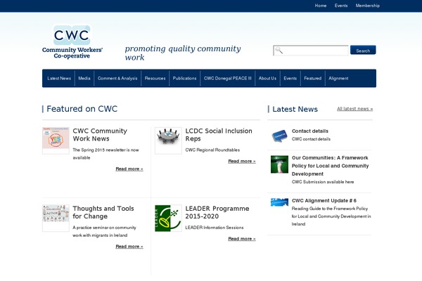 Cwc theme site design template sample
