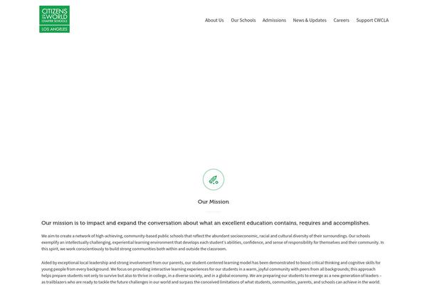 Dante theme site design template sample