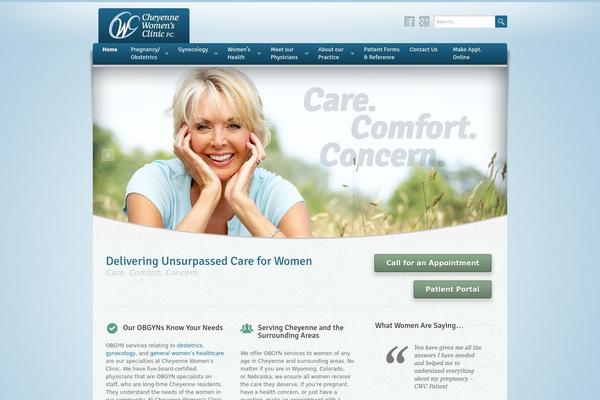 Wellness theme site design template sample