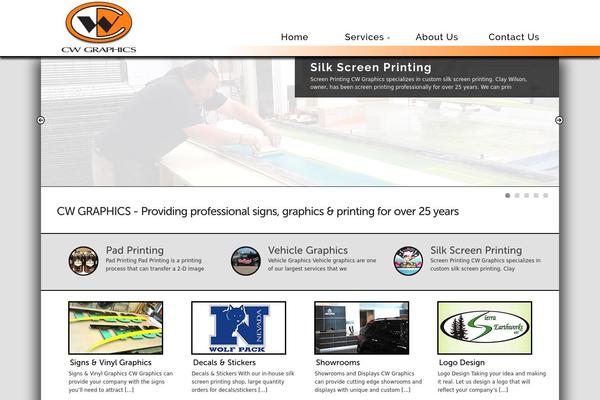 Echoes theme site design template sample