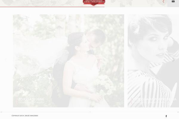 Aster theme site design template sample