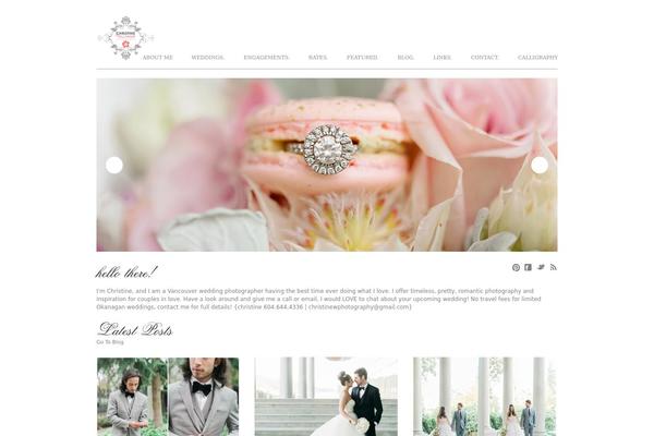 Rue theme site design template sample