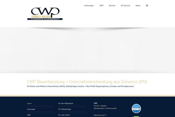 Avada theme site design template sample