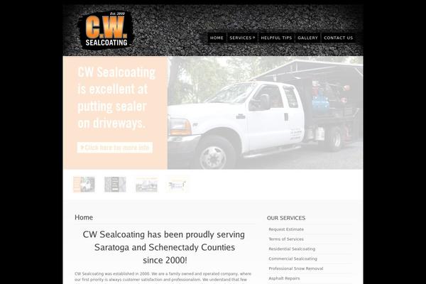 Dandelion theme site design template sample