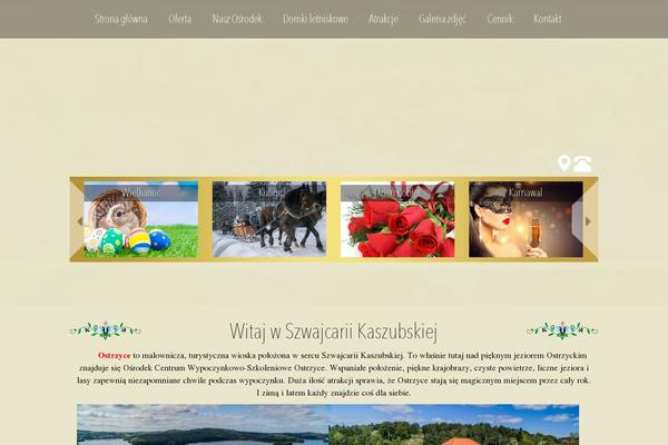 Cws theme site design template sample