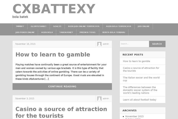 cxbattexy.com site used Socialize Lite