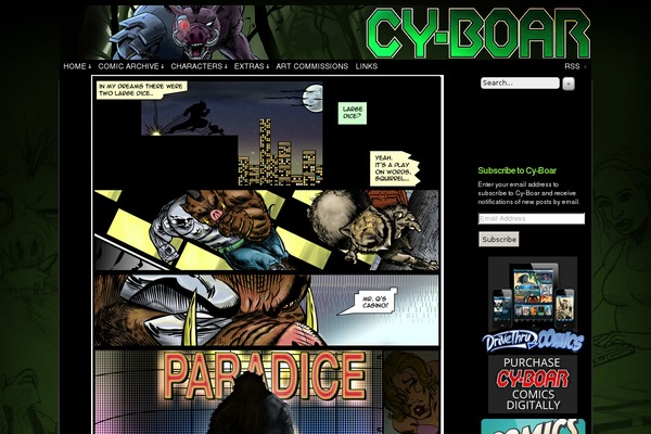 cy-boar.com site used Comicpress-master