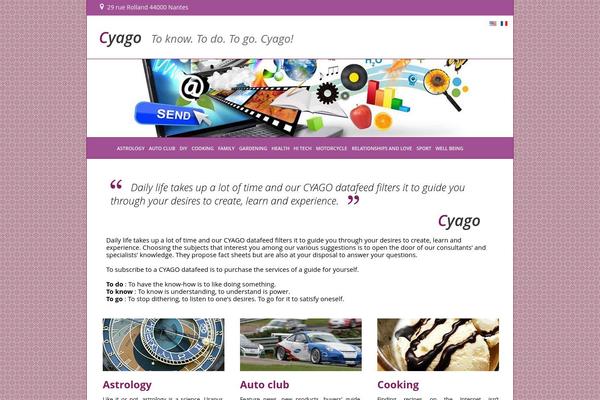 cyago.net site used Pink Tulip