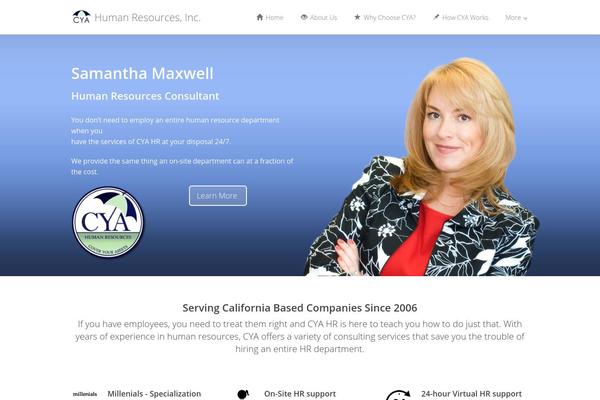 Enlightenment theme site design template sample