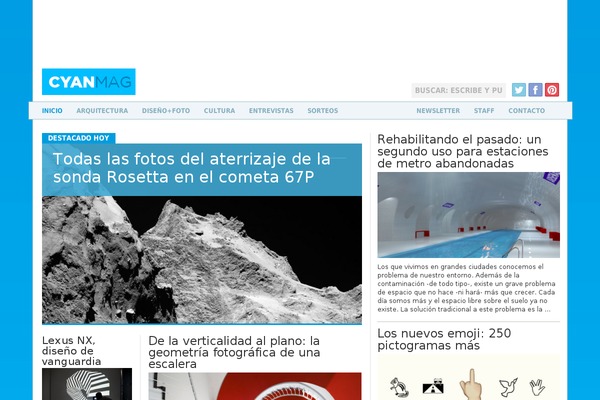 cyanmag.com site used Cyanmag3col