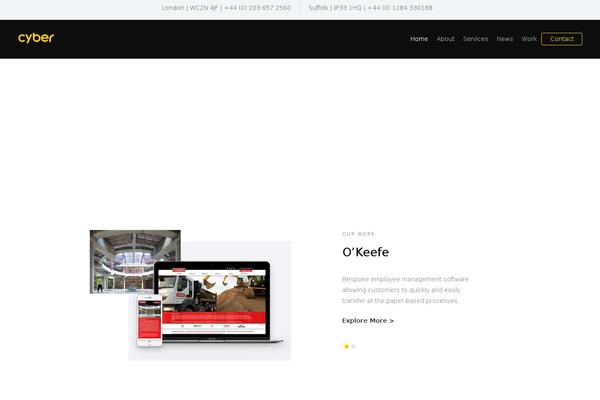 Site using Wordpress-creation-kit-pro plugin