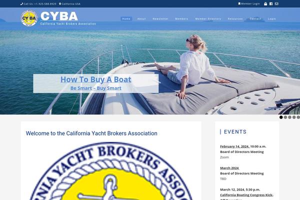 Guten theme site design template sample