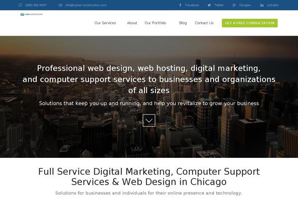 Seowp-child theme site design template sample