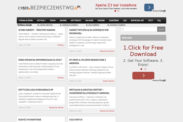 Boulevard theme site design template sample