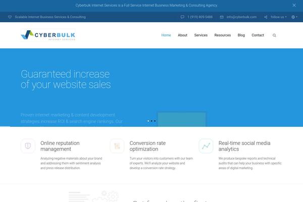 SEOWP theme site design template sample