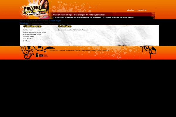 Cyber theme site design template sample