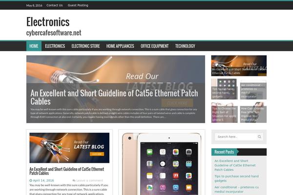 WP FanZone theme site design template sample