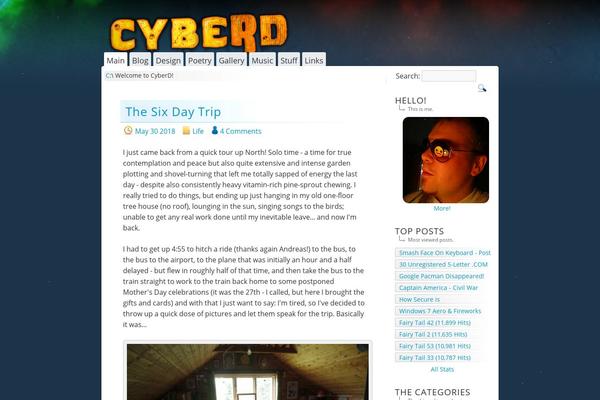 Site using Text Hover plugin