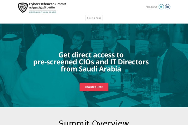cyberdefencesummit.com site used Terso