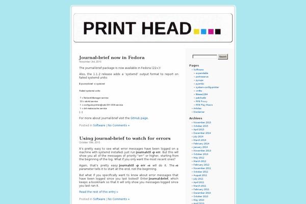 cyberelk.net site used Printhead