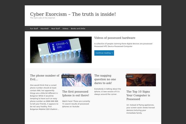 Expound theme site design template sample