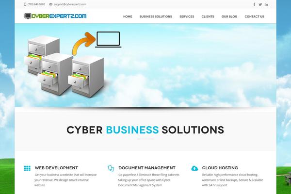 Savia theme site design template sample