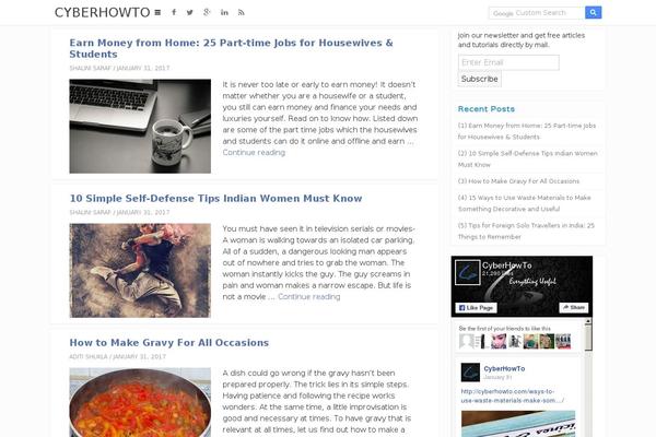 Maxwell theme site design template sample
