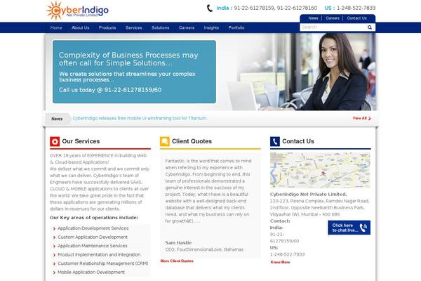 Site using Carousel Horizontal Posts Content Slider plugin