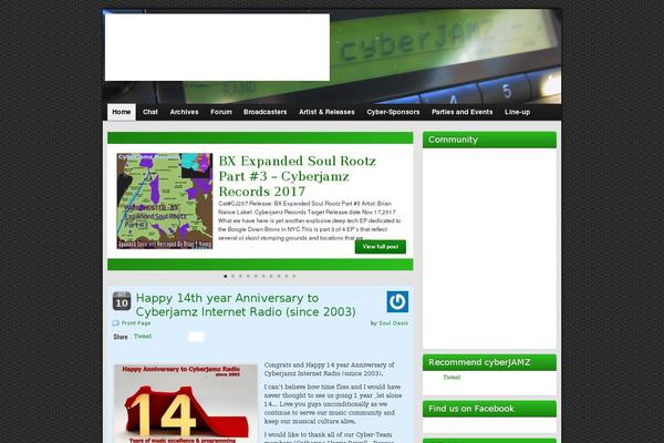 Graphene theme site design template sample