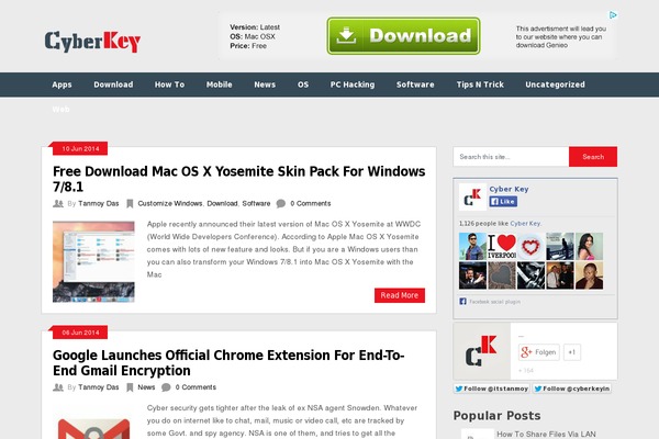 Ribbon theme site design template sample