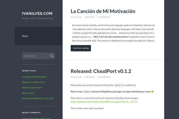 Wilson theme site design template sample