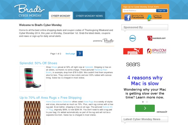 cybermonday2014 WordPress theme, websites list used cybermonday2014 theme cybermonday2014 theme websites examples