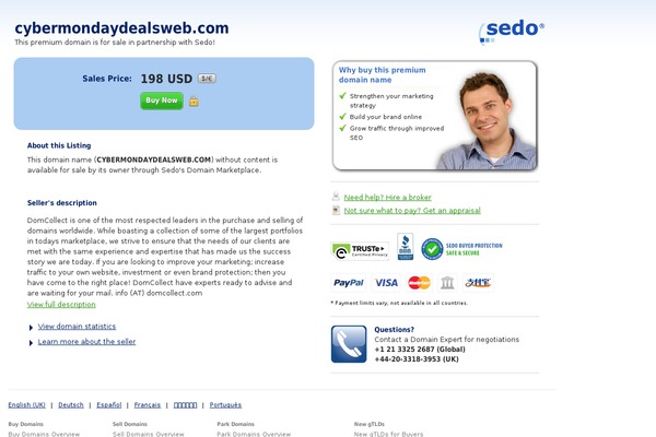 Deals theme site design template sample