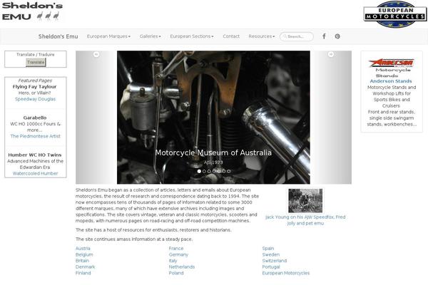 Common theme site design template sample