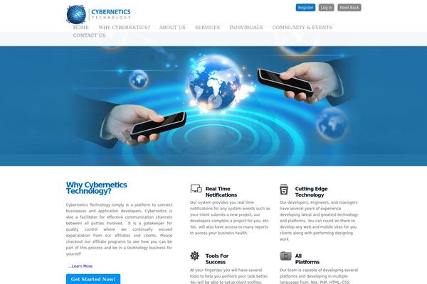 Hyperion theme site design template sample