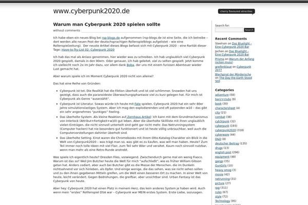 Journalist theme site design template sample