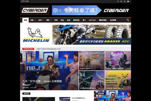 NewsMag theme site design template sample