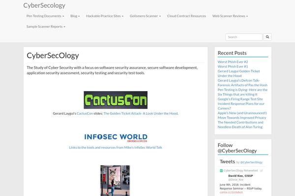 cybersecology.com site used Takeoff